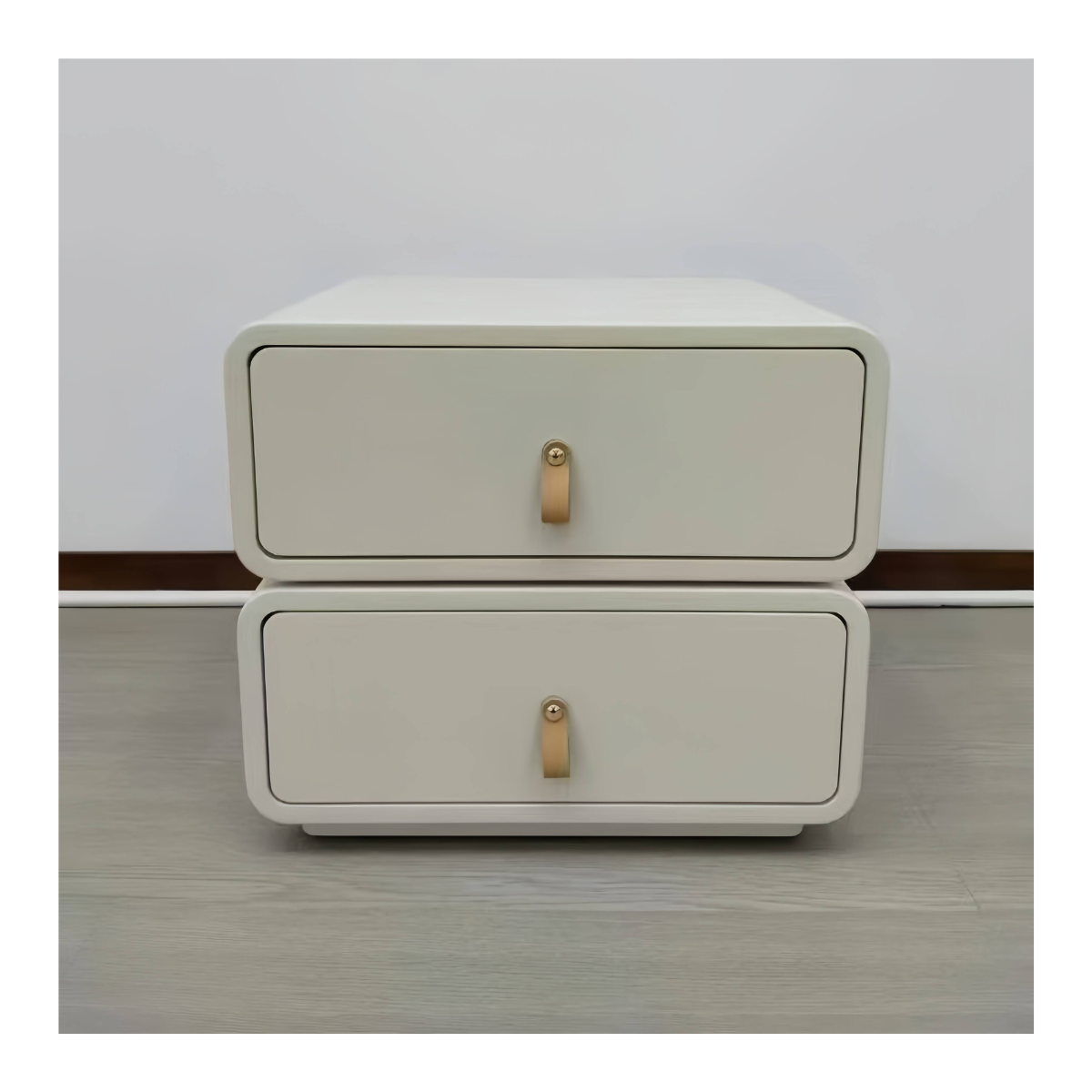 Cloud Curve Loop-Pull Nightstand